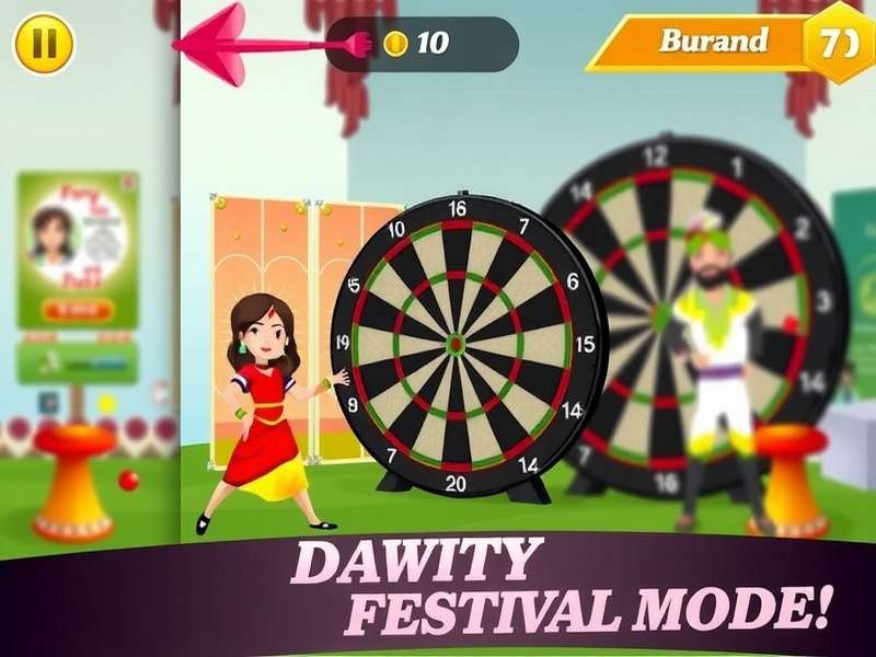 Indian Darts Pro Game Screenshot